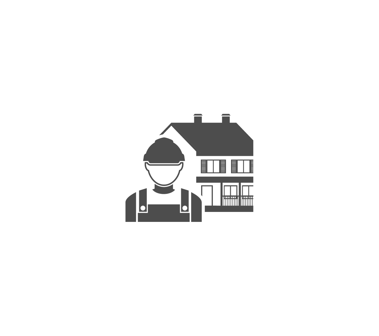 residential roofing icon
